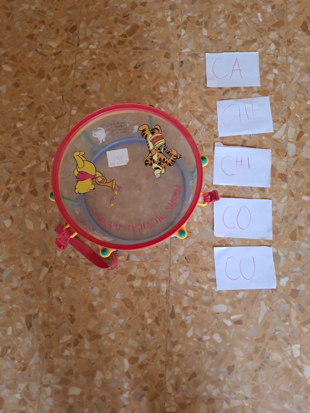 Suoni da toccare, sillabe da&nbsp;suonare